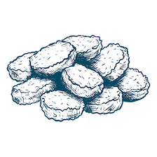 illustration of freeze-dried food