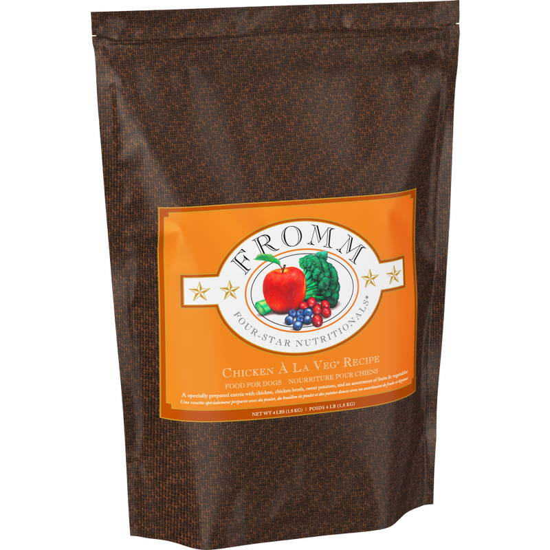 Fromm Four-Star Dry Dog Food, Chicken A La Veg image number null
