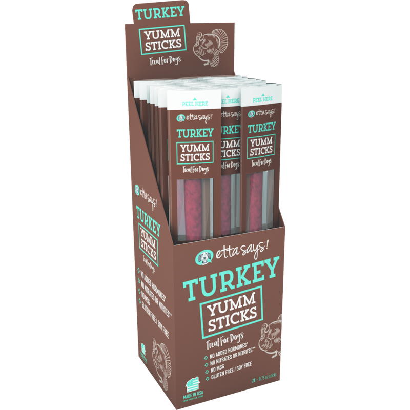 Etta Says! Yumm Stick Dog Treat, Turkey image number null