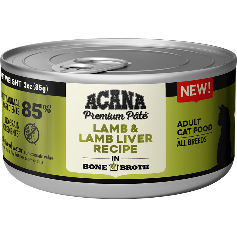 Lamb canned cat food store