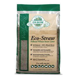 Oxbow Eco-Straw Pelleted Wheat Straw Small Animal Litter, 20-lb