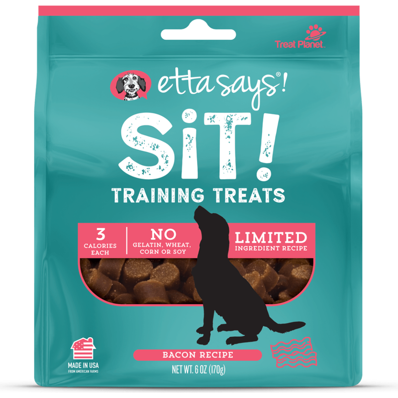 Mud Bay Buy Etta Says Sit Dog Training Treats Bacon 6 oz for