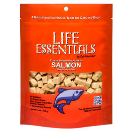 Life Essentials Freeze-Dried Cat & Dog Treats, Salmon, 5-oz