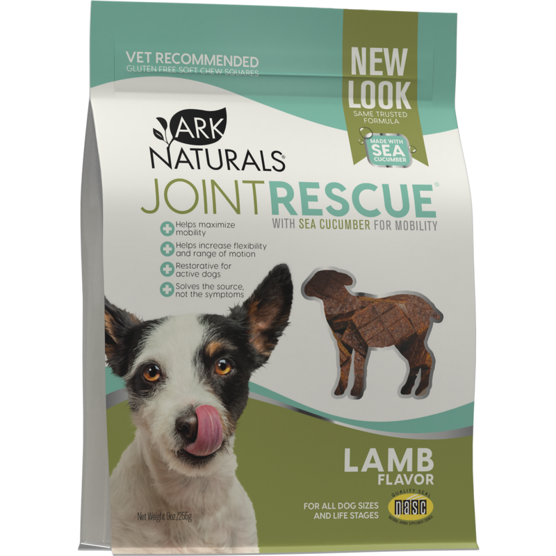 Ark Naturals Joint Rescue Jerky Dog Treats, Lamb, 9-oz image number null