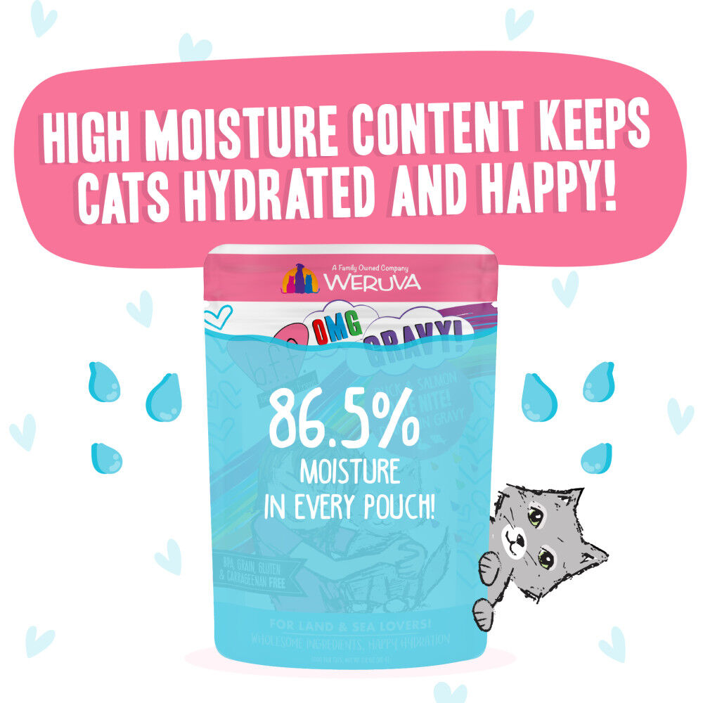 Cat food with high moisture content discount
