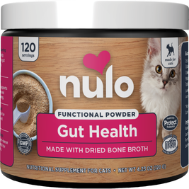 Nulo Functional Powder Cat Supplement, Gut Health, 4.2-oz