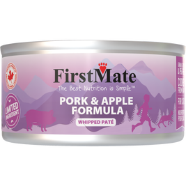 FirstMate Grain-Free Canned Cat Food, Pork & Apple