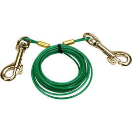 Titan Dog Tie Out Cable, Puppy, 12-ft