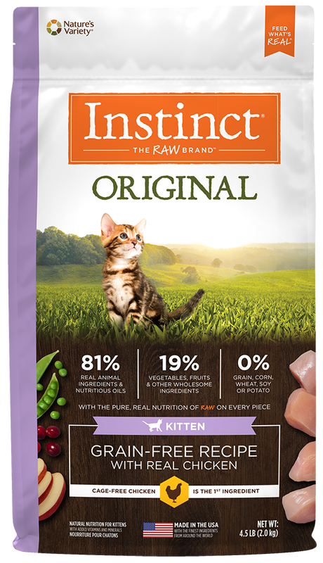 Mud Bay Buy Instinct Original Dry Cat Food Kitten Chicken 4.5