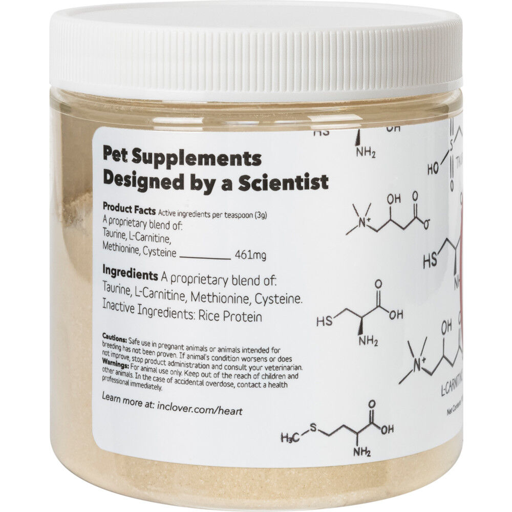 Taurine powder top for dogs