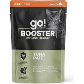 Go! Solutions Booster Wet Cat Food Topper, Immune Health, Tuna Pate