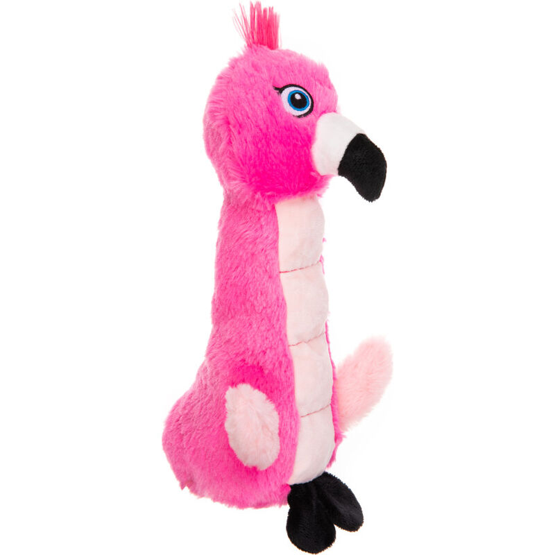 Growl Belly Burdz Dog Toy, Fiona the Flamingo image number null