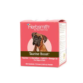 Herbsmith Taurine Boost Powder Dog & Cat Supplement, 75-g