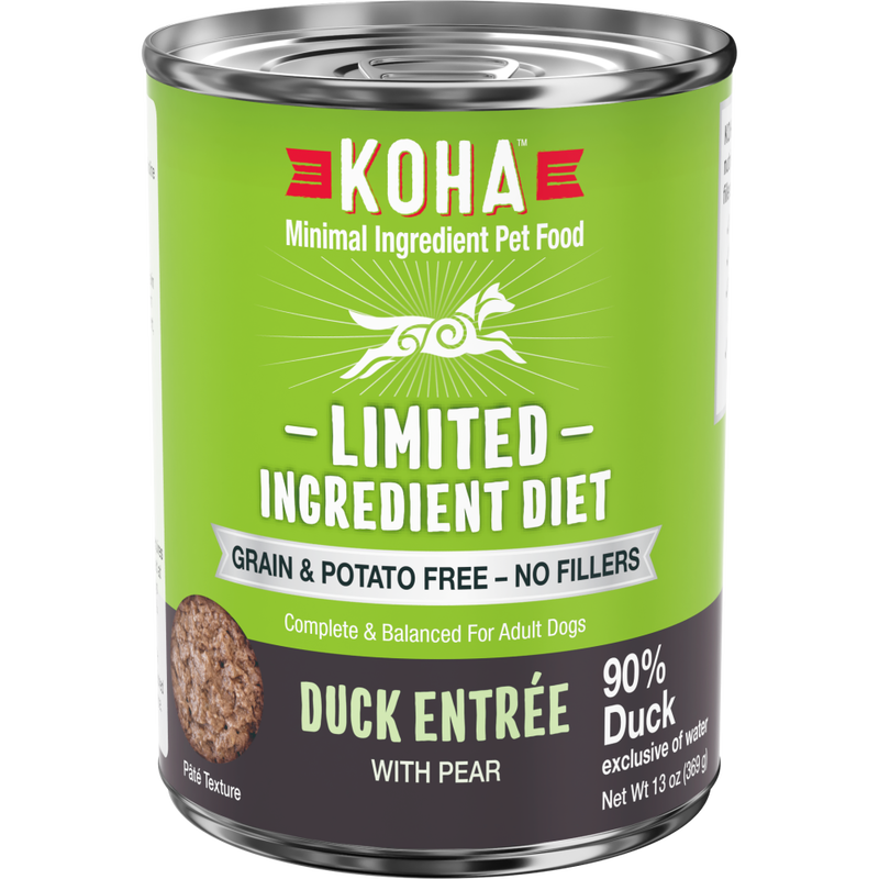 Mud Bay Buy Koha Limited Ingredient Diet Canned Dog Food Duck 13 oz for USD 4.59 MudBay
