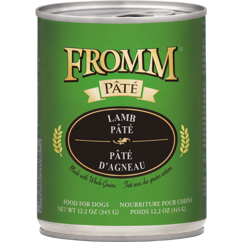 Fromm Pate Canned Dog Food, Lamb, 12.2-oz image number null