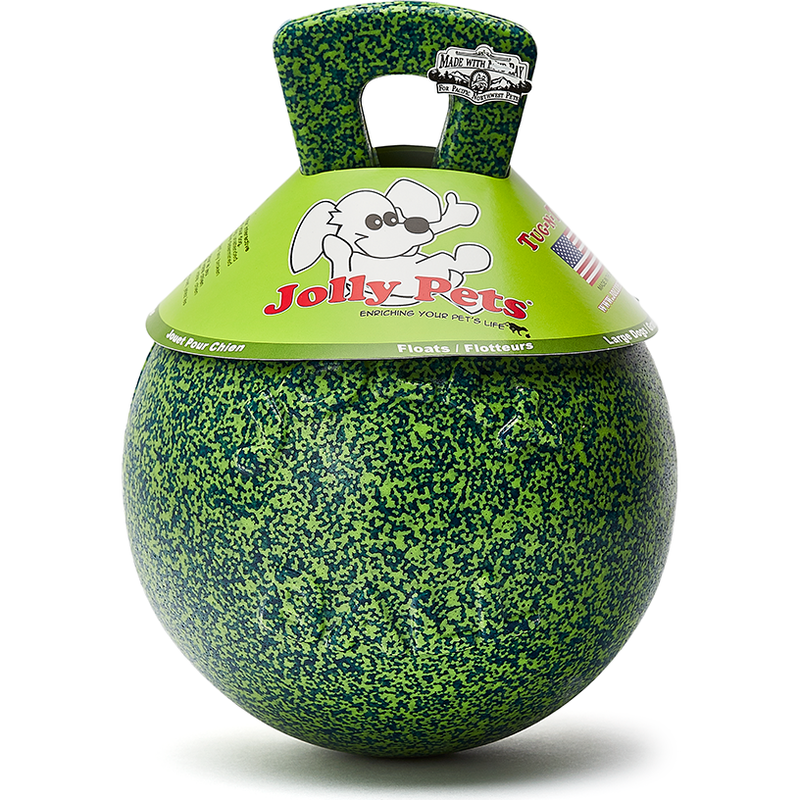 Mud Bay Tug N Toss Dog Toy, Green & Blue, 8-in image number null