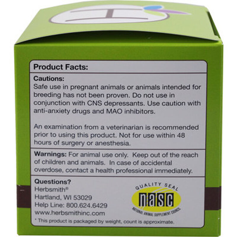 Herbsmith July Third Calming Aid Soft Chews Dog Supplement, Large, 30-count