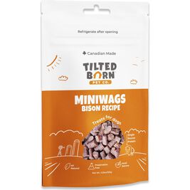 Tilted Barn Miniwags Dog Treats, Bison, 3.53-oz