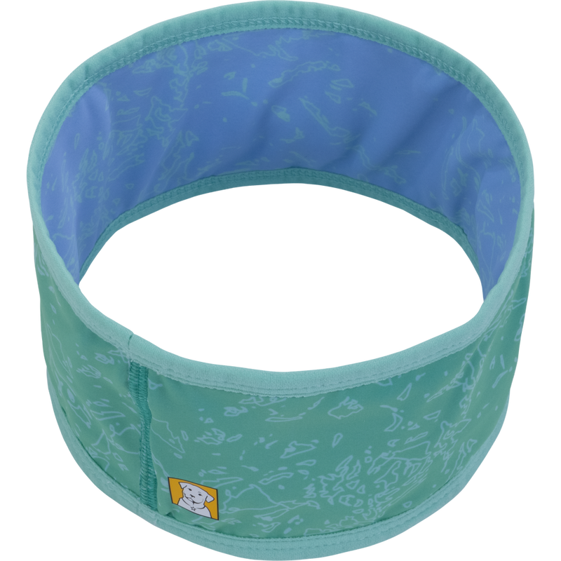 Ruffwear Swamp Cooler Gaiter Dog Cooling Apparel, Aurora Teal image number null
