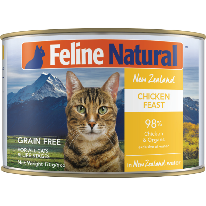 Mud Bay Buy Feline Natural Canned Cat Food Chicken 6 oz for USD 4.79 MudBay