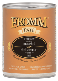 Fromm Pate Canned Dog Food, Chicken & Rice