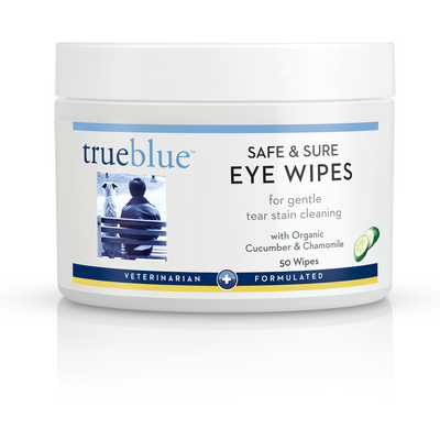 TrueBlue Safe & Sure Dog Eye Wipes, 50-count