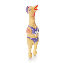 Outward Hound Charming Pet Squawkers Latex Dog Toy, Henrietta, Large