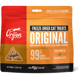 Orijen Freeze-Dried Cat Treats, Original, 1.25-oz