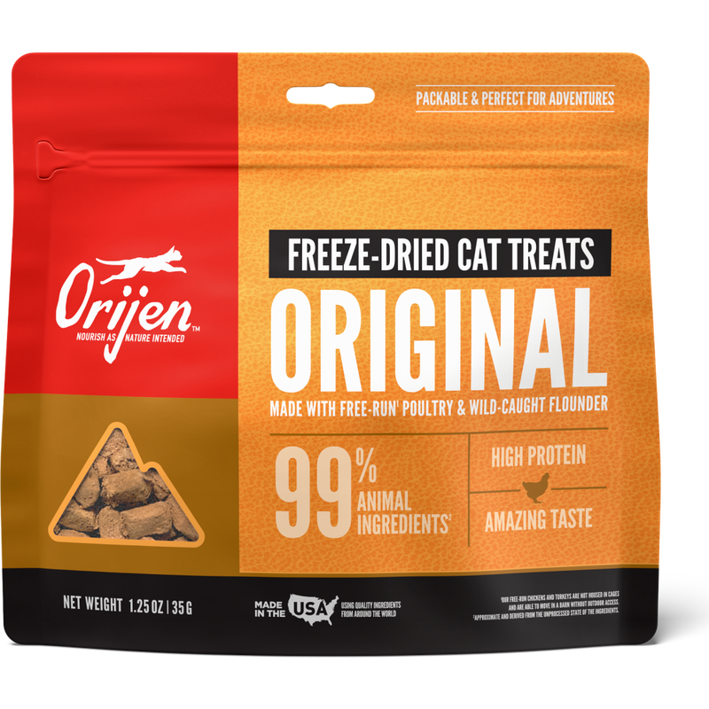 Orijen Freeze-Dried Cat Treats, Original, 1.25-oz image number null