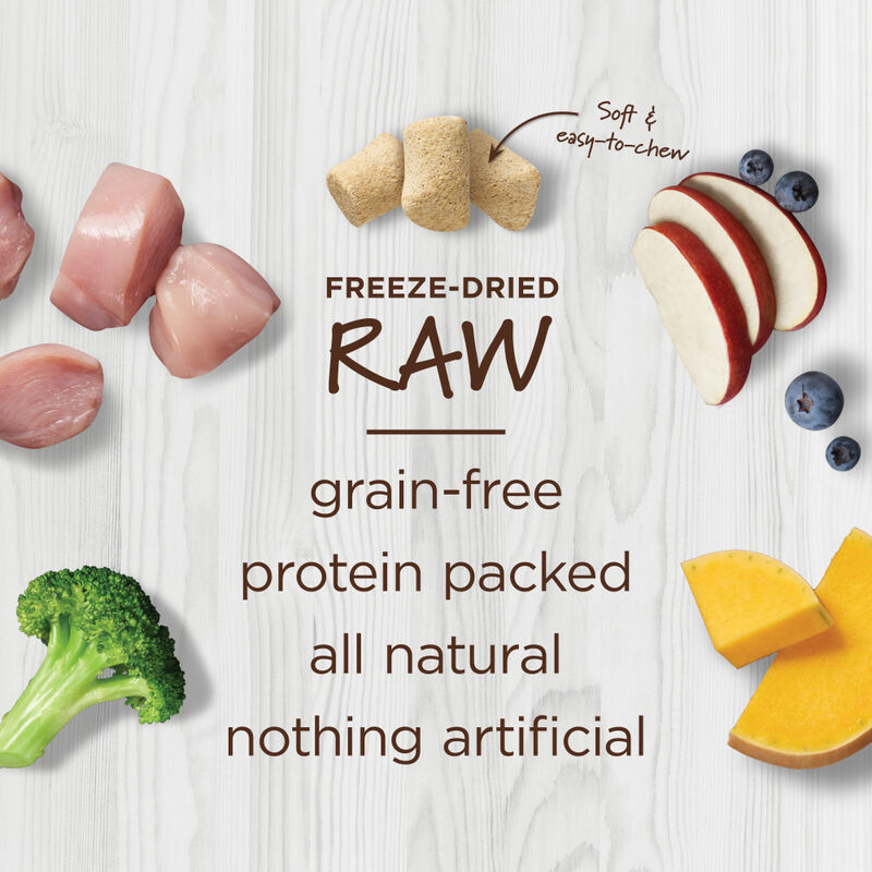 Instinct Raw Boost Mixers Freeze-Dried Cat Food Topper, Chicken, 6-oz image number null