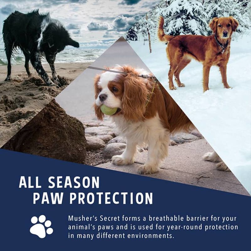 Musher's Secret Paw Protection Dog Paw Wax, 60-g