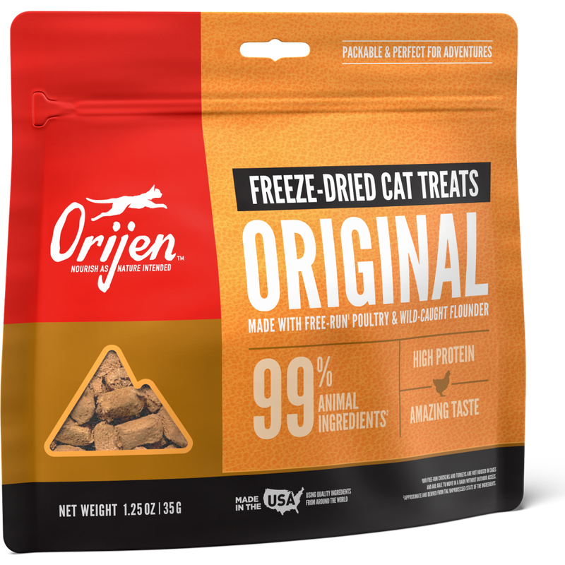 Orijen Freeze-Dried Cat Treats, Original, 1.25-oz image number null