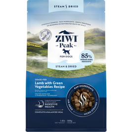 ZIWI Peak Steam & Dried Dog Food, Lamb & Green Vegetables