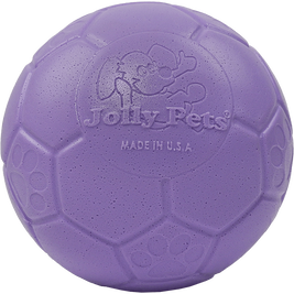 Jolly Pets Soccer Ball Dog Toy, Light Purple, 8-in