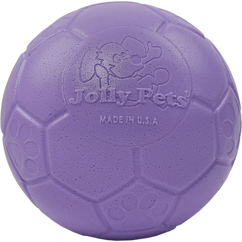 Jolly Pets Soccer Ball Dog Toy, Light Purple, 8-in image number null