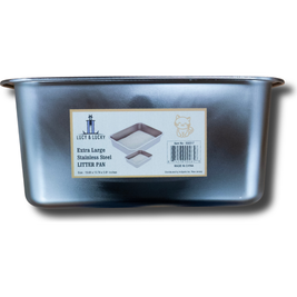 Indipets&nbsp;Stainless Steel Litter Pan