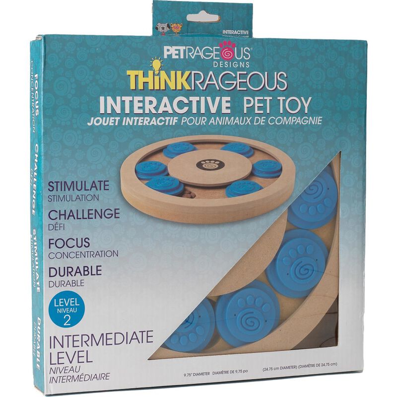 PetRageous Designs Thinkrageous Interactive Pet Toy, Intermediate image number null
