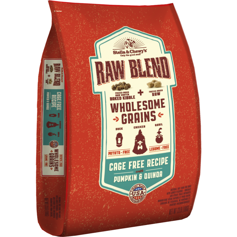 Stella and chewy's raw blend dog food hot sale