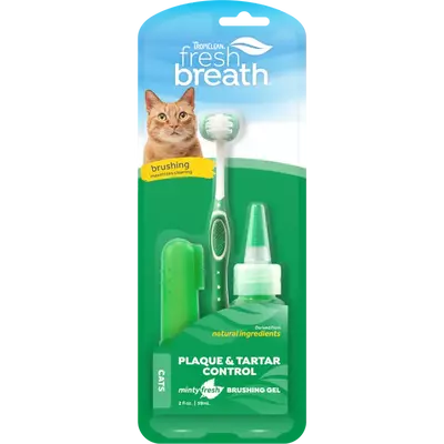 Tropiclean Fresh Breath Dental Kit for Cats
