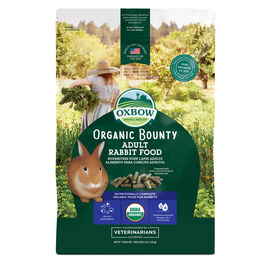 Oxbow Organic Bounty Adult Rabbit Food, 3-lb