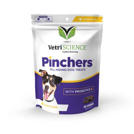 VetriScience Pinchers Pill-Hiding Dog Treats, Chicken, 45-count