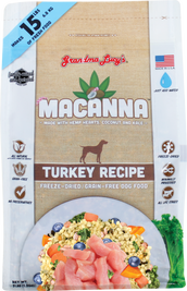 Grandma Lucy's Macanna Freeze-Dried Dog Food, Turkey