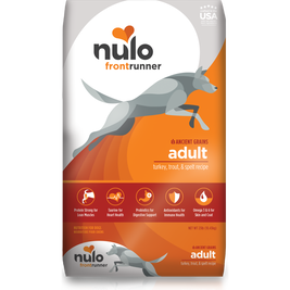 Nulo Frontrunner Ancient Grains Dry Dog Food, Adult, Turkey Trout & Spelt