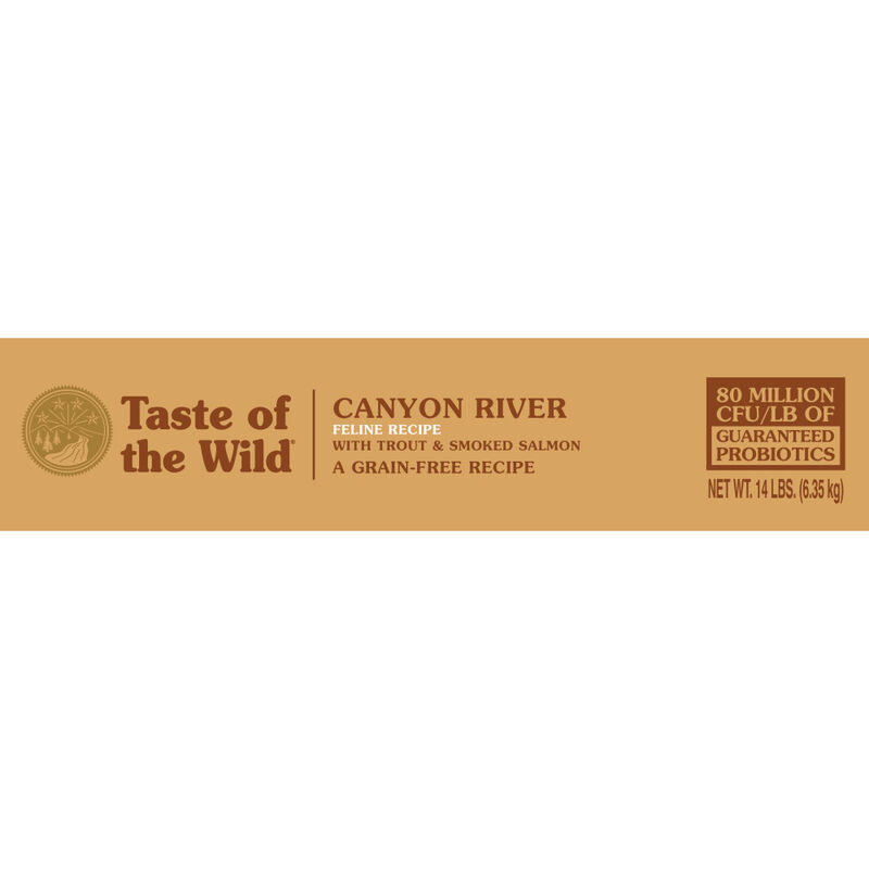 Taste of the Wild Grain-Free Dry Cat Food, Canyon River image number null