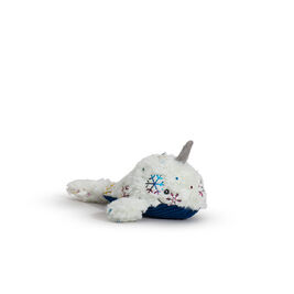 Huggle Hounds Holiday Knotties Dog Toy, Nellie Narwhal