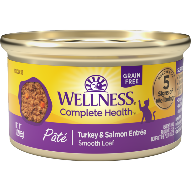 Mud Bay Buy Wellness Complete Health Pate Canned Cat Food Turkey Salmon for USD 1.89 4.59 MudBay