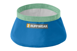 Ruffwear Trail Runner Ultralight Packable Dog Bowl, Blue Pool