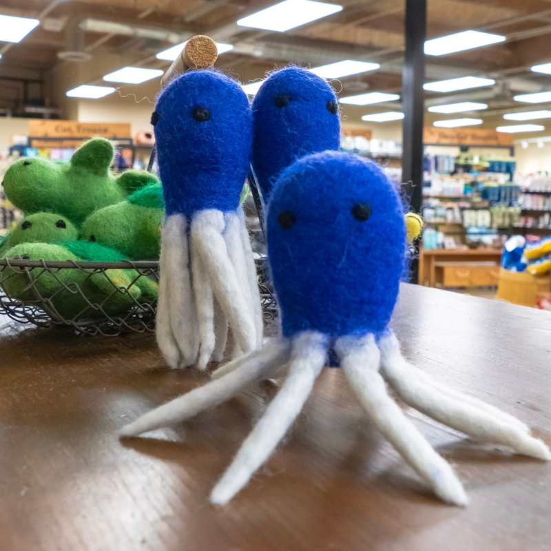 Mud Bay Felted Cat Toy, Jellyfish, Small image number null