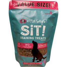 Etta Says! Sit! Dog Training Treats, Bacon