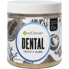 InClover Powder Dog & Cat Supplement, Dental, Teeth + Gums, 85-g